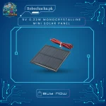 5V 0.22W Monocrystalline Mini Solar Panel for DIY IoT Sensors and Microcontroller Power Projects