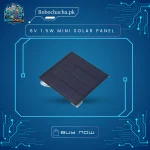 6V 1.5W Mini Polycrystalline Solar Panel Module for DIY Electronics, IoT Projects, and Battery Charging