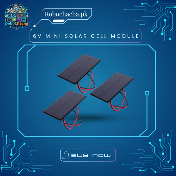 6V Mini Polycrystalline Solar Cell Module Panel for DIY Science Projects and Student Engineering Models