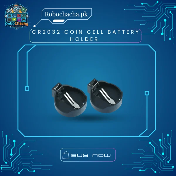 CR2032 Coin Cell Battery Holder PCB Mount Socket for Electronics