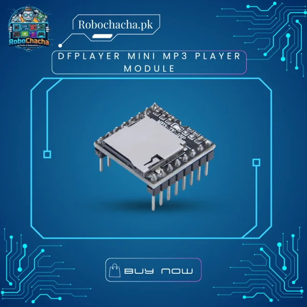 DFPlayer Mini MP3 Sound Player Module for Arduino and Robotics Audio Projects