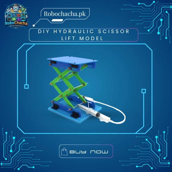 DIY Hydraulic Scissor Lift Model – Educational STEM Kit