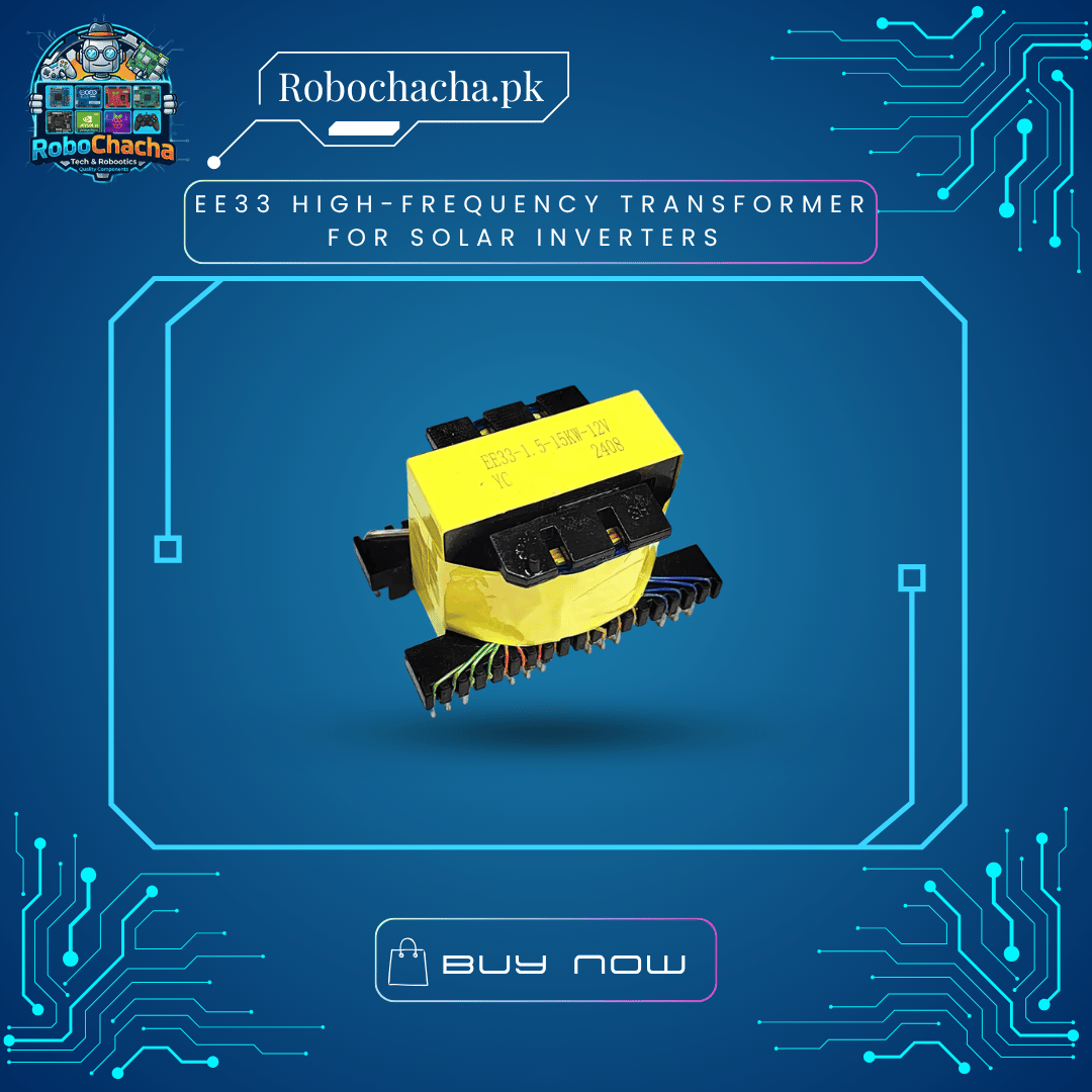 EE33 High-Frequency Transformer for Solar Inverters EE33 High-Frequency Ferrite Transformer for Solar Inverter Power Conversion