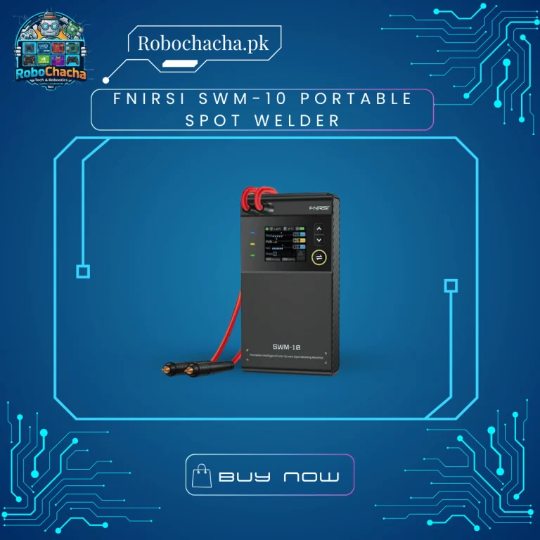 FNIRSI SWM-10 Portable Intelligent Battery Spot Welder with Color Screen for DIY Electronics