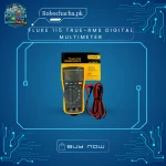 Fluke 115 True-RMS Digital Multimeter with Holster and Test Leads - Professional Industrial Diagnostic Tool