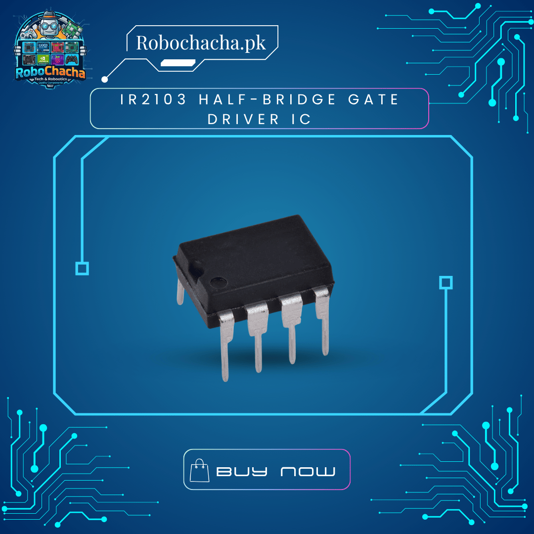 IR2103 Half-Bridge Gate Driver IC IR2103 High-Voltage Half-Bridge Gate Driver IC for Power Electronics and Inverter Repair