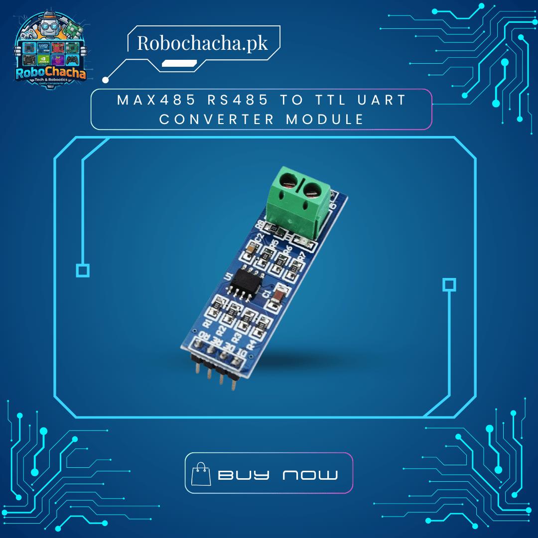 MAX485 RS485 to TTL UART Converter Module MAX485 TTL to RS485 Converter Module for Arduino and Industrial MODBUS Communication
