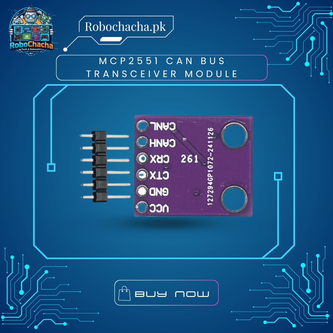 MCP2551 CAN Bus Transceiver Module MCP2551 CAN Bus Transceiver Module for Industrial Communication and Microcontroller Networking