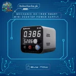 Mechanic DC-1505 Smart Mini Desktop Variable DC Power Supply 15V 5A with Color Digital Waveform Display Screen and Type-C Input Port