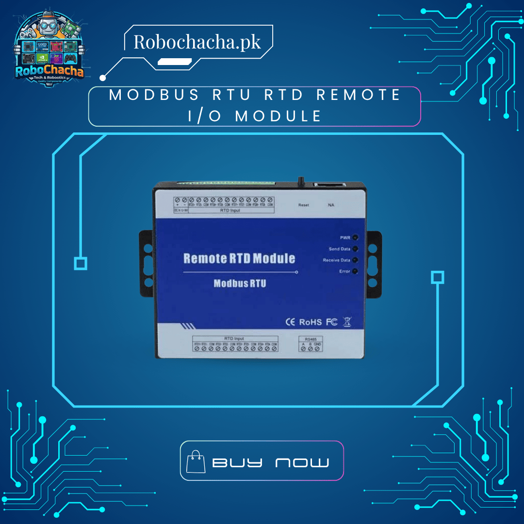 Modbus RTU RTD Remote IO Module Modbus RTU RTD Remote I/O Module for PT100 Temperature Data Acquisition and Industrial Monitoring