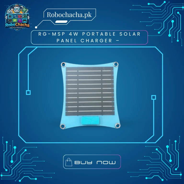RG-MSP 4W Portable Solar Panel Charger for DIY Electronics and IoT Power Projects