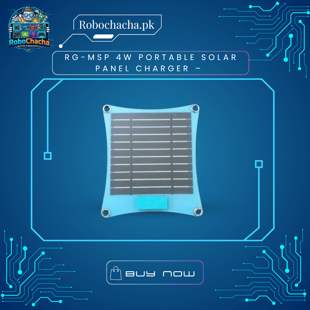RG-MSP 4W Portable Solar Panel Charger – RG-MSP 4W Portable Solar Panel Charger for DIY Electronics and IoT Power Projects