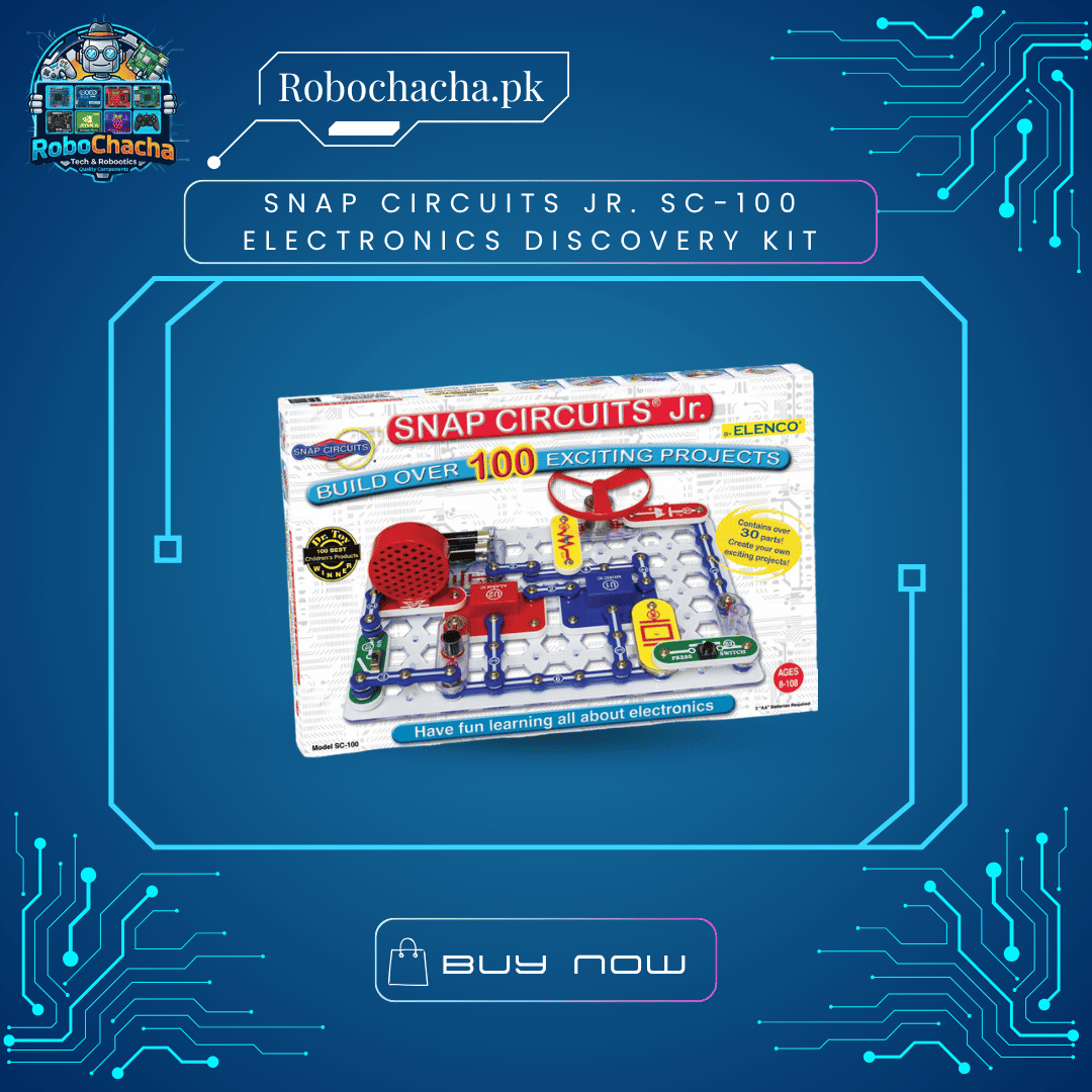 Snap Circuits Jr. SC-100 Electronics Discovery Kit Snap Circuits Jr. SC-100 Electronics Discovery Kit for Kids STEM Learning