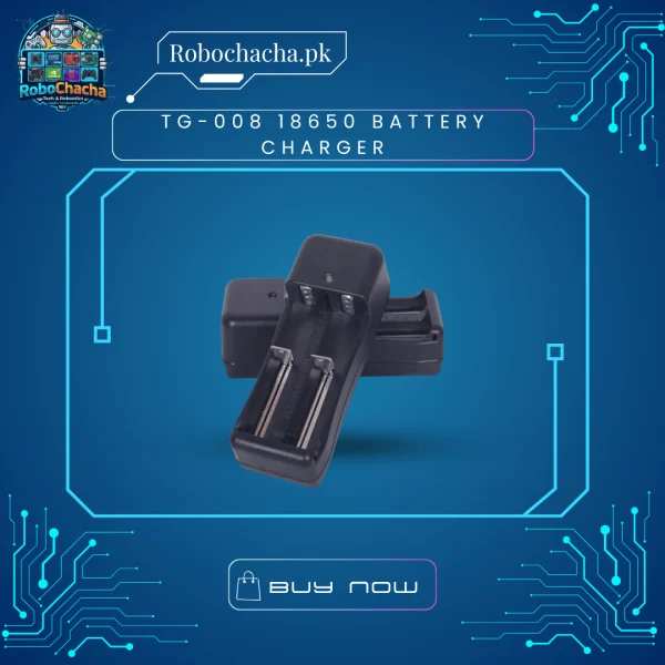 TG-008 Dual Slot USB 18650 Lithium Ion Battery Charger