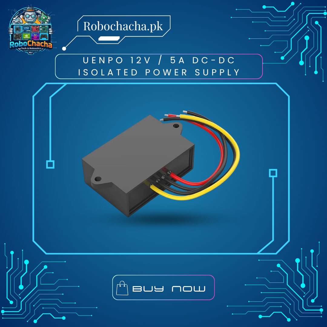 UENPO 12V 5A DC-DC Isolated Power Supply UENPO High Voltage Isolated DC-DC Step-Down Power Supply Module 75V to 150V Input to 12V 5A Output 60W Enclosed Industrial Converter
