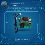 W1209 Mini Digital 12V Temperature Thermostat Controller Module Card with NTC Waterproof Sensor Probe and 3 Inch DC Ventilation Circulation Fan