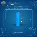 1200mAh 3.7V 18650 Lithium-Ion Battery with JST Wire Connector