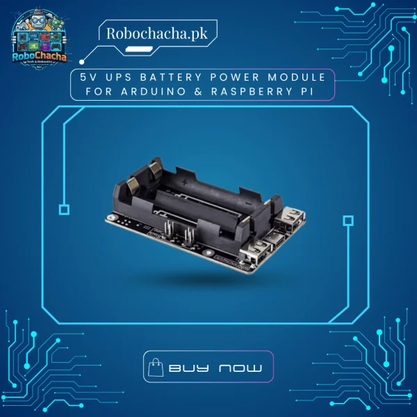 5V UPS Battery Power Module for Arduino and Raspberry Pi