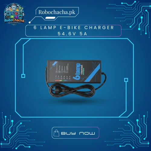 6 Lamp E-Bike Charger 54.6V 5A Lithium Battery Charger - Robochacha Pakistan