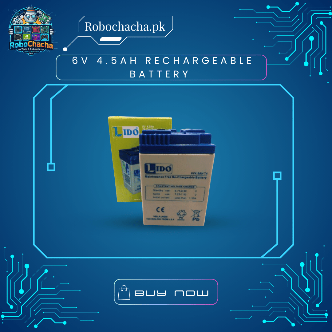 6V 4.5Ah Rechargeable Battery Sealed Lead-Acid Power Supply