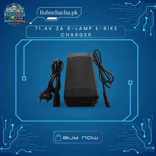 71.4V 3A 6-Lamp E-Bike Charger for 60V Lithium Batteries - Robochacha Pakistan
