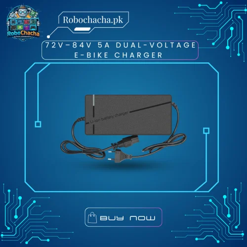 72V–84V 5A Dual-Voltage E-Bike Charger 72V-84V 5A E-Bike Electric Bicycle Lithium Battery Charger