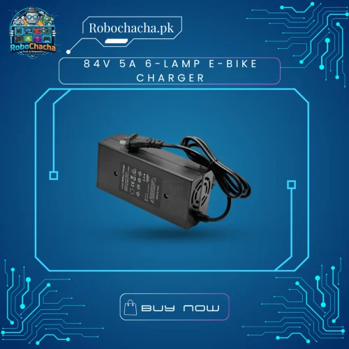 84V 5A 6-Lamp E-Bike Charger for 72V Lithium Batteries - Robochacha Pakistan