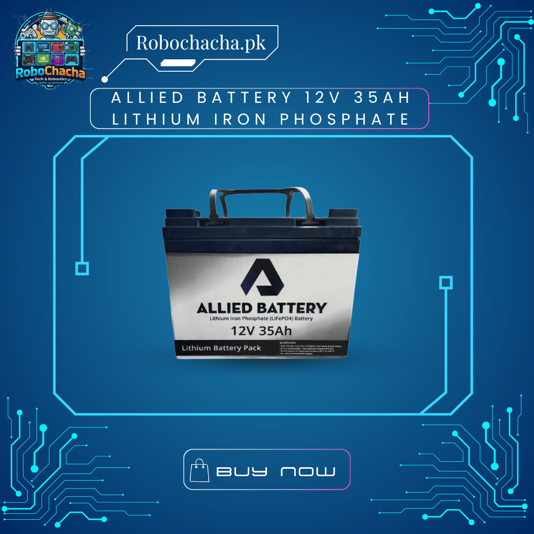 Allied Battery 12V 35Ah Lithium Iron Phosphate Allied Battery 12V 35Ah Lithium Iron Phosphate LiFePO4 Battery