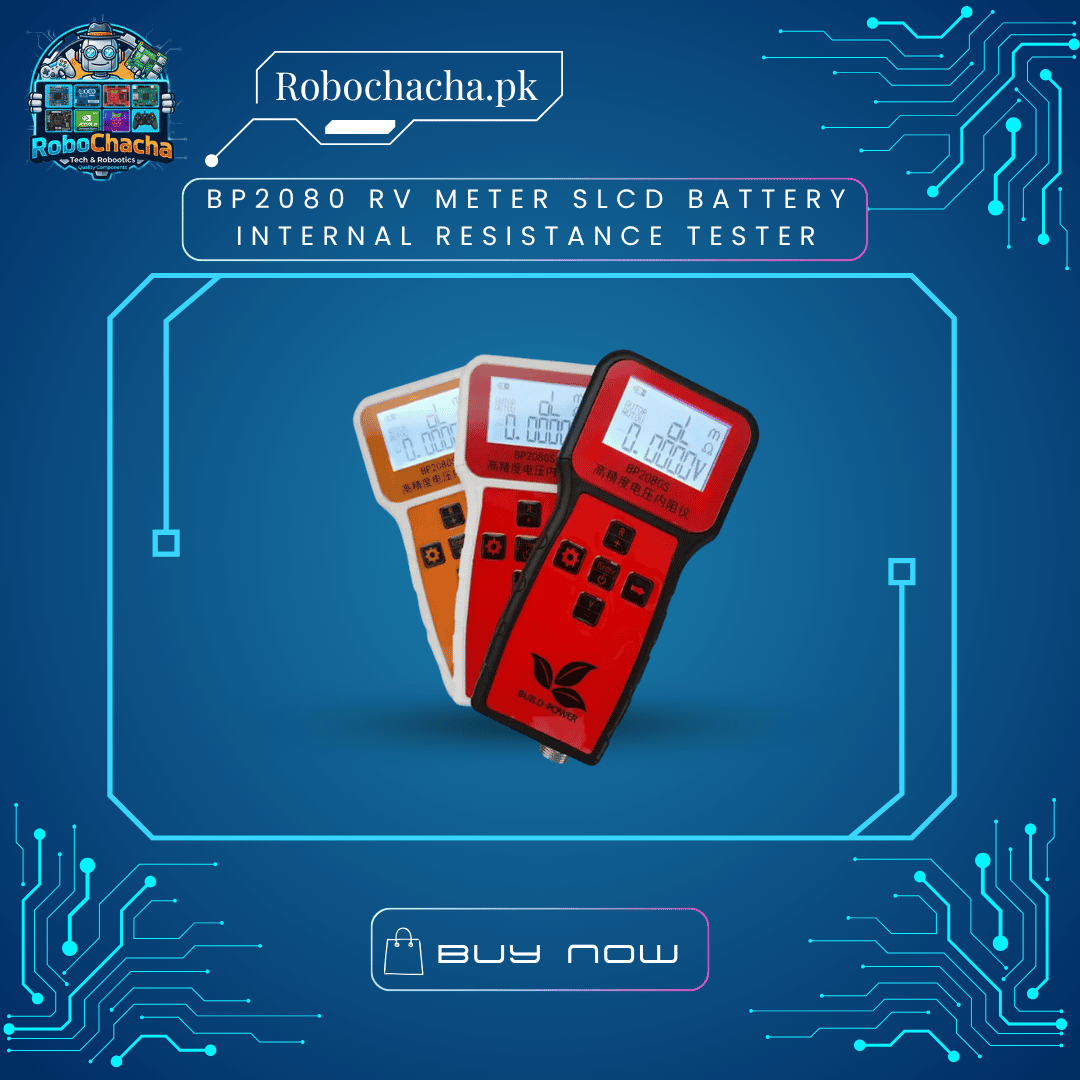 BP2080 RV Meter SLCD Battery Internal Resistance Tester Diagnostic Tool - Robochacha Pakistan