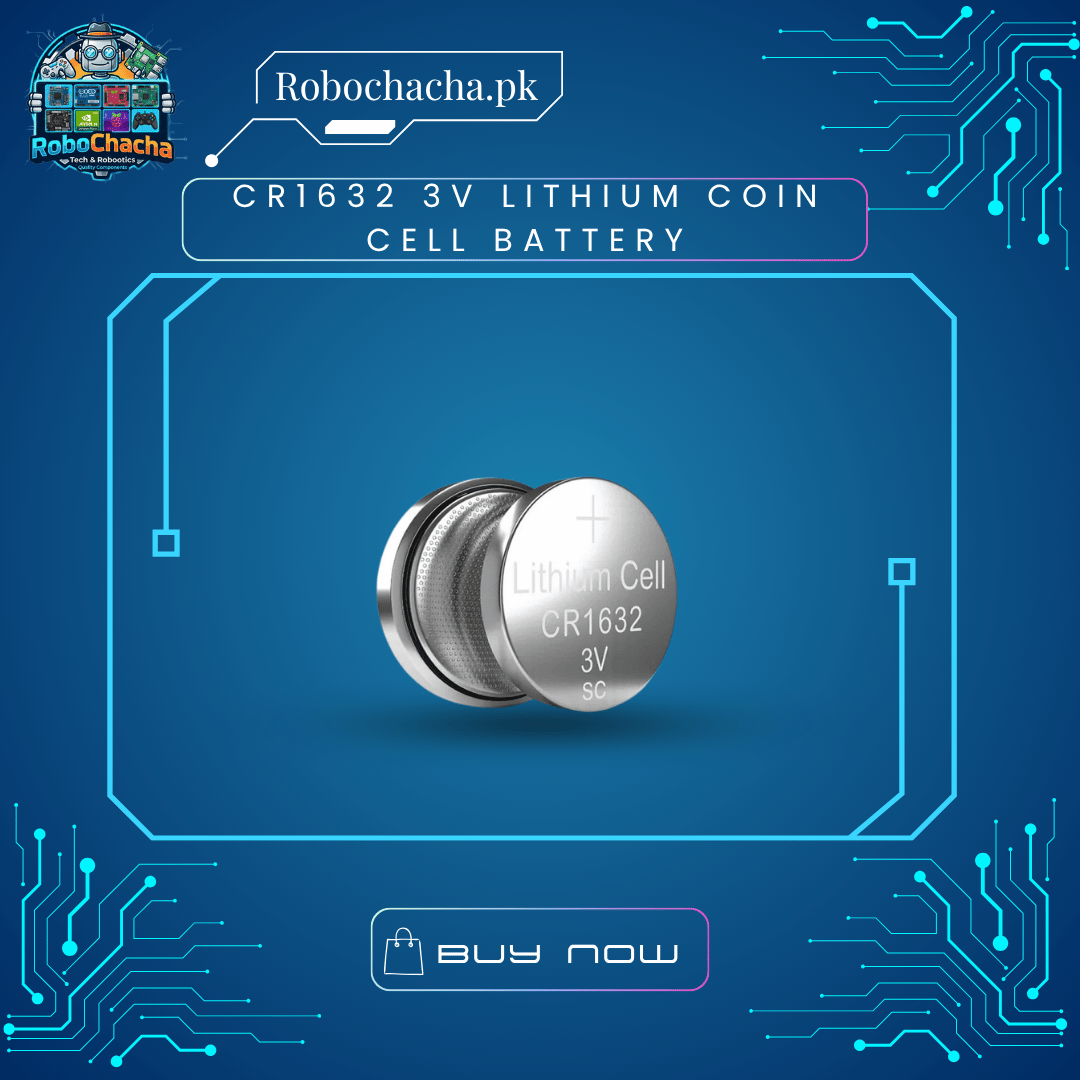 CR1632 3V Lithium Coin Cell Battery CR1632 3V Lithium Coin Cell Button Battery for Key Fobs and Small Electronics