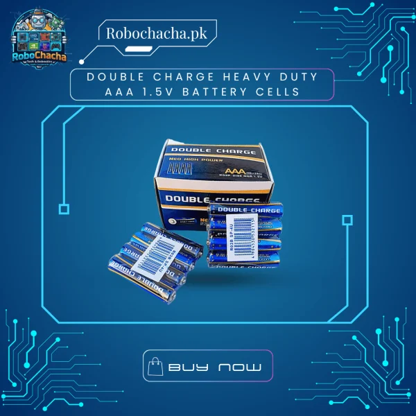 Double Charge Heavy Duty AAA Size 1.5V Battery Cells