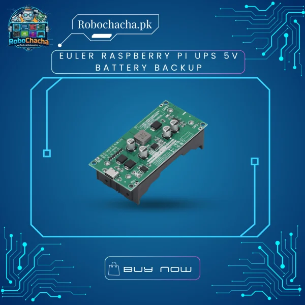 Euler Raspberry Pi UPS 5V Battery Backup Euler Raspberry Pi UPS 5V Battery Backup Uninterruptible Power Supply HAT