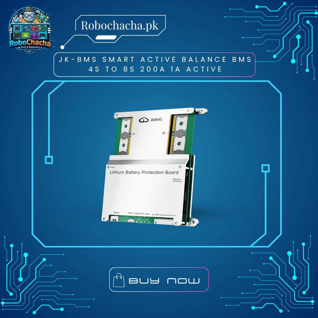 JK-BMS Smart Active Balance BMS 4S to 8S 200A 1A Active JK-BMS Smart Active Balance BMS 4S to 8S 200A 1A Active Equalization Protection Board