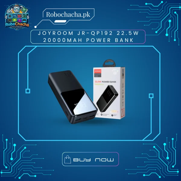 Joyroom JR-QP192 22.5W 20000mAh Power Bank Joyroom JR-QP192 22.5W 20000mAh Power Bank Fast Charging Portable Charger