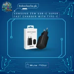Samsung 25W USB-C Super Fast Charger with Type-C to Type-C Cable