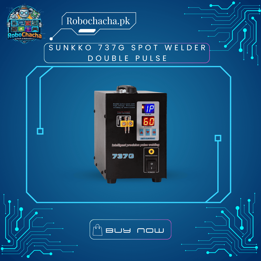 SUNKKO 737G Spot Welder Double Pulse – 18650 Battery Precision Point Welding Machine in Pakistan