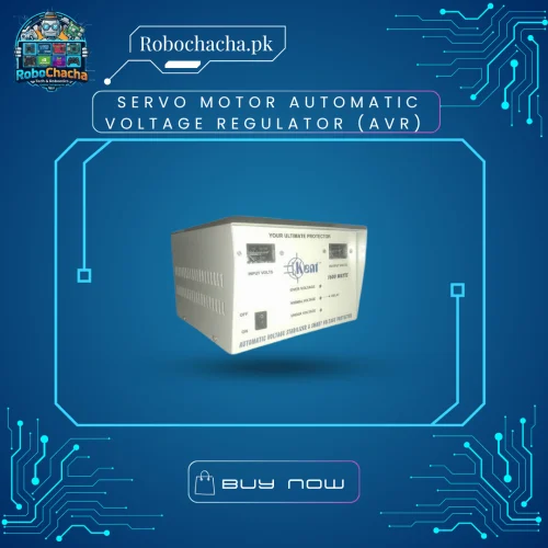 Servo Motor Automatic Voltage Regulator (AVR) Servo motor automatic voltage regulator AVR stabilizer with digital display - Robochacha Pakistan