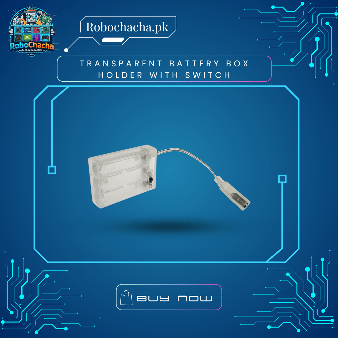 Transparent Battery Box Holder with Switch Transparent Battery Box Holder with Switch Clear Enclosure Case
