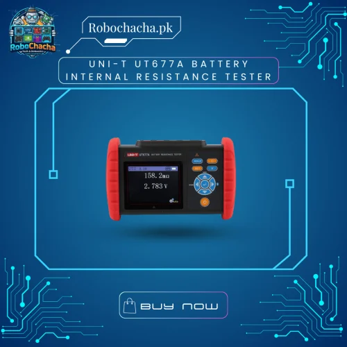 UNI-T UT677A Battery Internal Resistance & Voltage Tester Color Screen Meter - Robochacha Pakistan