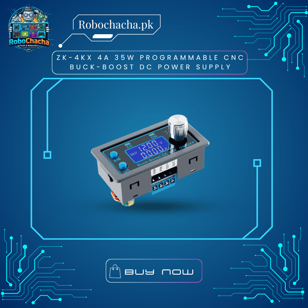 ZK-4KX 4A 35W Programmable CNC Buck-Boost DC Power Supply ZK-4KX 4A 35W Programmable CNC Buck-Boost DC Power Supply Module