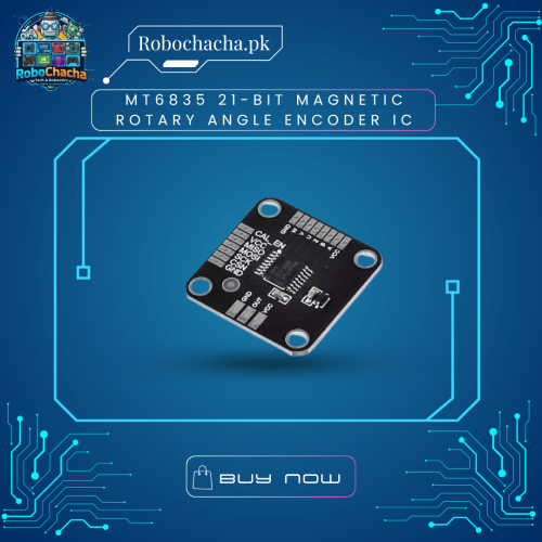 MT6835 high-precision 21-bit magnetic rotary angle encoder IC chip - Robochacha Pakistan