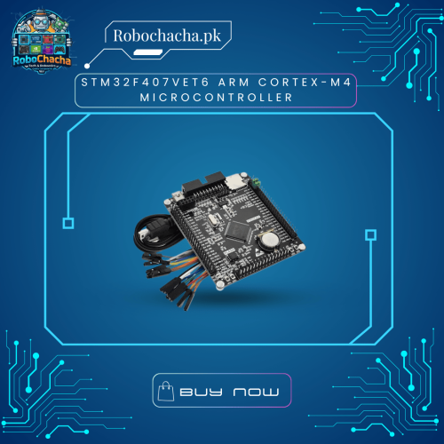 STM32F407VET6 ARM Cortex-M4 168MHz Microcontroller IC LQFP-100 Package - Robochacha Pakistan
